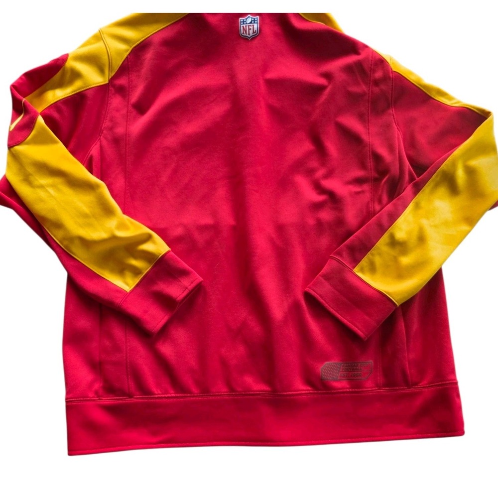 Nike Kansas City Chiefs Fly Speed Full Zip Performance Sideline Jacket - Picture 3 of 8